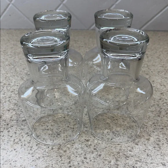 Vintage Libbey Clear Glass Drinkware Set - Picture 4 of 4